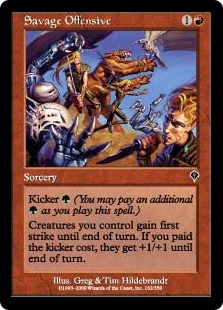 Savage Offensive (foil)