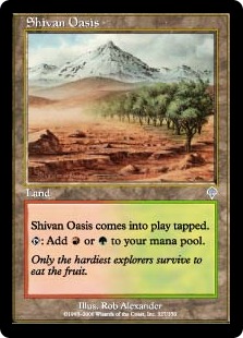 Shivan Oasis (foil)