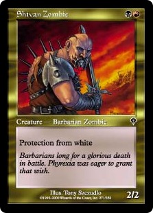 Shivan Zombie (foil)