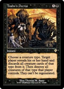 Tsabo's Decree (foil)