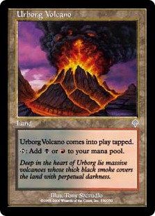 Urborg Volcano (foil)