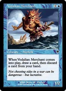 Vodalian Merchant (foil)