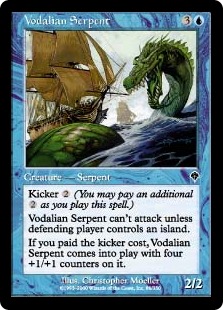 Vodalian Serpent (foil)