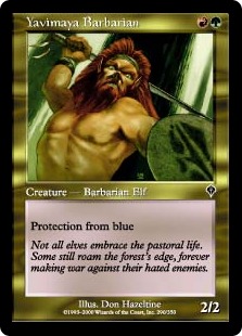 Yavimaya Barbarian (foil)