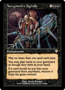 Yawgmoth's Agenda (foil)