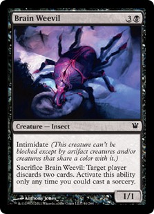 Brain Weevil (foil)