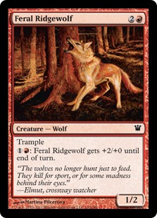 Feral Ridgewolf (foil)