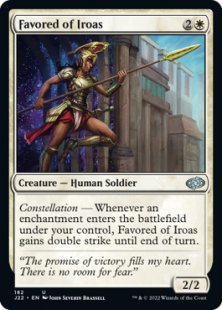 Favored of Iroas - Jumpstart 2022 | Bazaar of Magic Favored of Iroas - Jumpstart 2022 | Bazaar of Magic