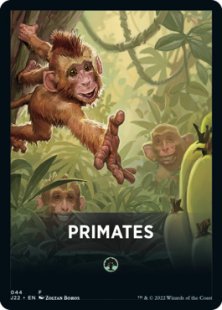 Primates front card