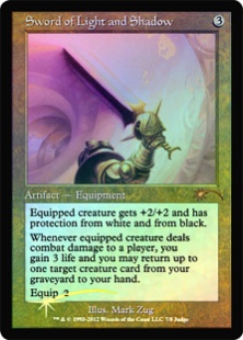 Sword of Light and Shadow (foil) (EX)