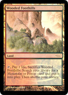 Wooded Foothills (foil)