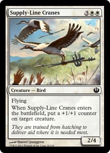 Supply-Line Cranes (foil)