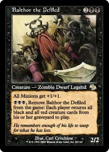 Balthor the Defiled (foil)