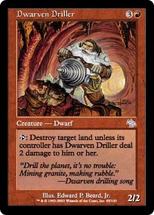 Dwarven Driller (foil)