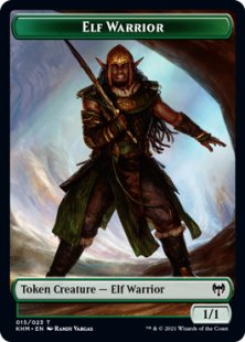 Elf Warrior token (2) (1/1)