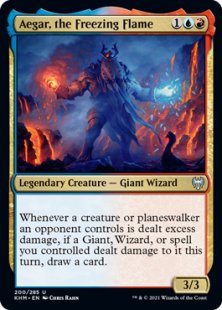 Aegar, the Freezing Flame (foil)