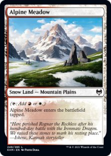 Alpine Meadow (foil)