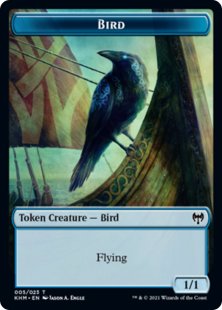 Bird token (foil) (1/1)