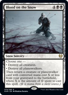 Blood on the Snow (foil)