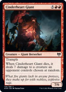 Cinderheart Giant (foil)