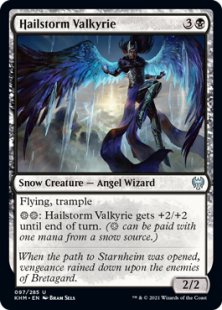 Hailstorm Valkyrie (foil)