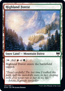 Highland Forest (foil)