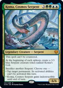 Koma, Cosmos Serpent (foil)