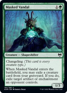 Masked Vandal (foil)