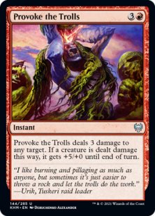 Provoke the Trolls (foil)