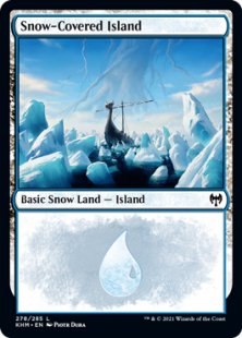 Snow-Covered Island (1)