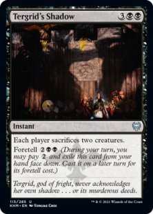 Tergrid's Shadow (foil)