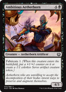 Ambitious Aetherborn (foil)