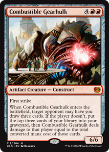 Combustible Gearhulk (foil)