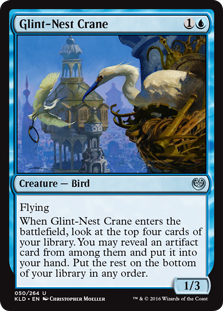 Glint-Nest Crane (foil)