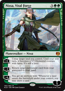 Nissa, Vital Force (foil)