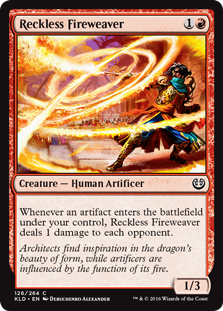 Reckless Fireweaver (foil)