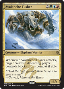 Avalanche Tusker (foil)