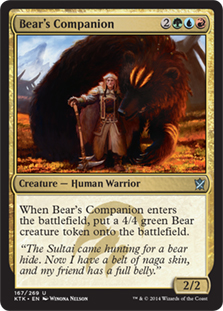 Bear's Companion (foil)