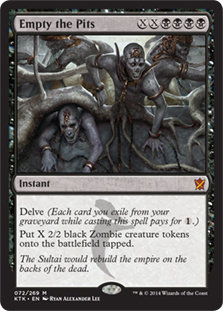 Empty the Pits (foil)