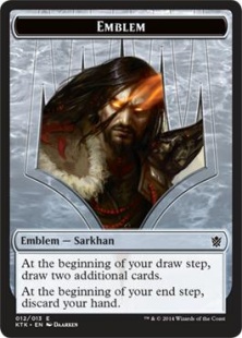 Sarkhan, the Dragonspeaker emblem