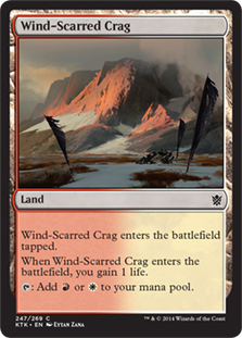 Wind-Scarred Crag (foil)