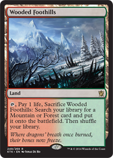 Wooded Foothills (foil)