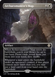 Archaeomancer's Map (foil) (borderless)