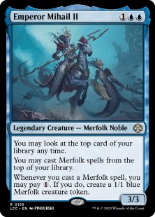 Emperor Mihail II (foil) (extended art) - Dominaria United Commander Varianten | Bazaar of Magic Emperor Mihail II (foil) (extended art) - Dominaria United Commander Varianten | Bazaar of Magic
