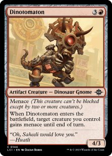 Dinotomaton - The Lost Caverns of Ixalan | Bazaar of Magic Dinotomaton - The Lost Caverns of Ixalan | Bazaar of Magic