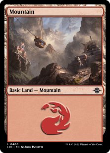 Mountain (#400) (foil)