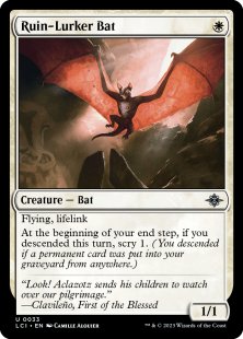 Ruin-Lurker Bat (foil)