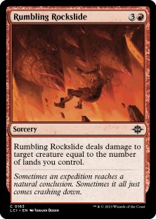 Rumbling Rockslide (foil)