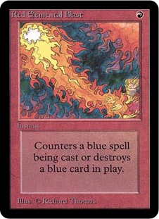 MTG 赤霊破/Red Elemental Blast　β版　ベータ MTG 赤霊破/Red Elemental Blast β版 ベータ