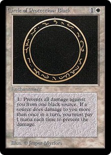 Circle of Protection: Black (VG)